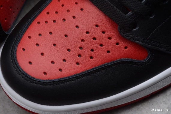 Banned Jordan Bred Black 555088-001 Retro  555088-001 1 High Air OG Red 0405